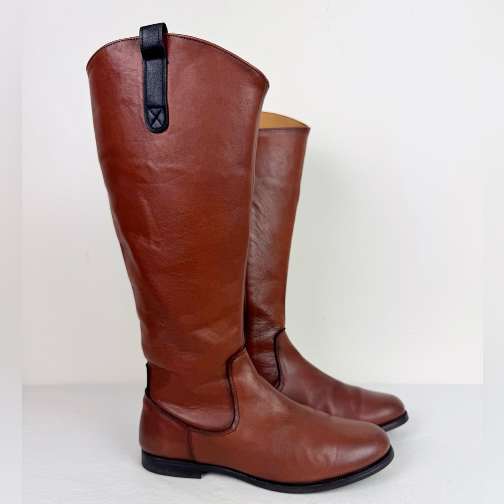 Sebago Plaza Tall Boot (Women's) - Cognac Leather